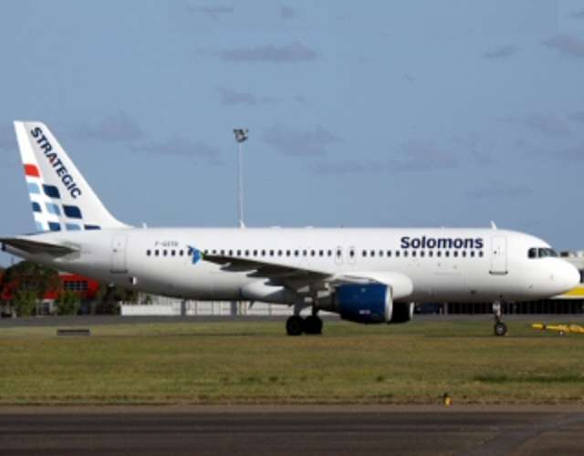 A320 strategic solomons airlines